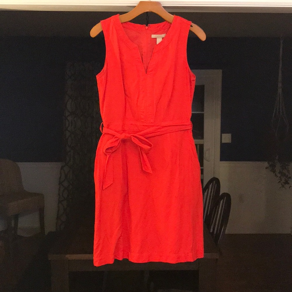 Orange Banana Republic Dress